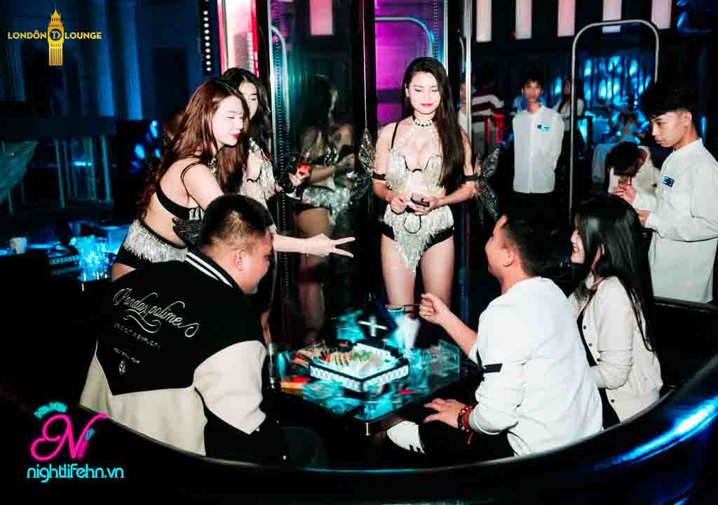 Không khí sôi động tại London Lounge 124 Xuân Thủy Cầu Giấy nightlifehn.vn
